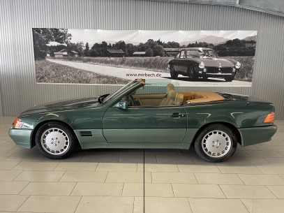 Mercedes-Benz 500 SL Roadster, Deutsch, Erstausl. A, nur 41.000 km!